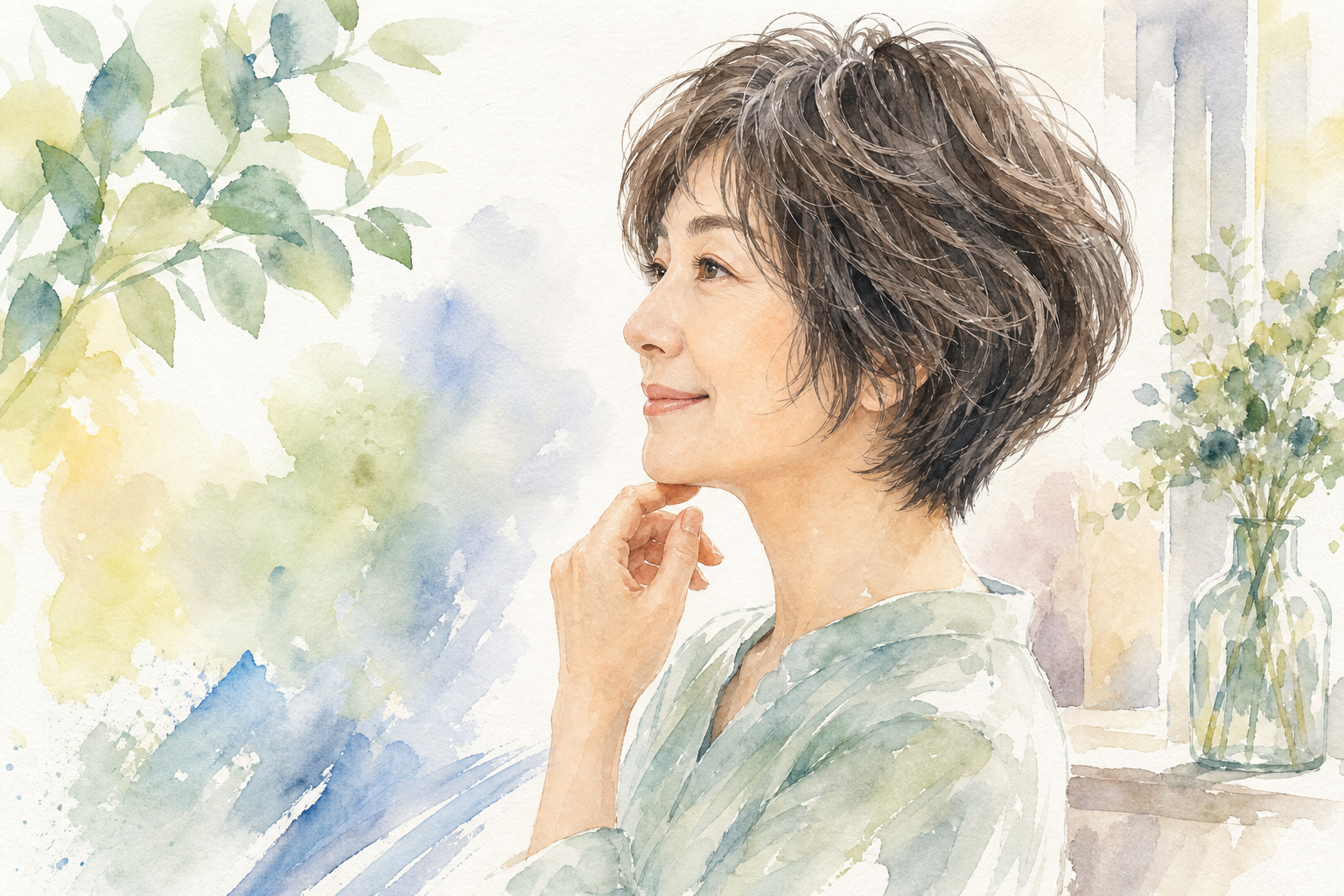 なぜ50代のくせ毛に「手入れが楽な髪型」が必要なの？