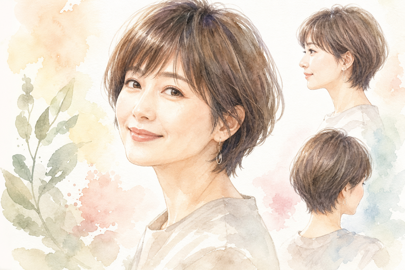 なぜ40代に前髪ありショートが似合うの？その理由を詳しく解説