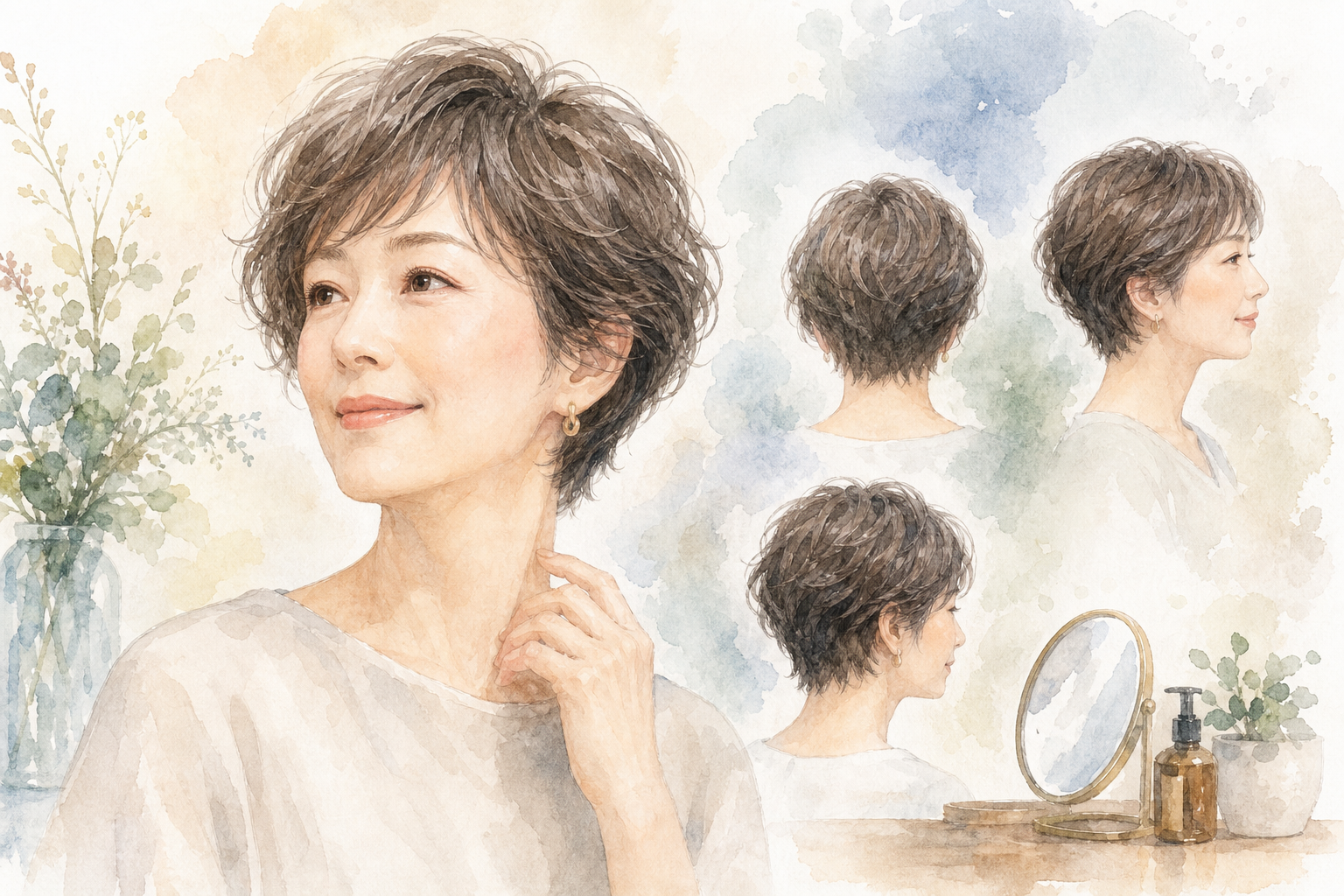 なぜ50代のくせ毛さんにショートがおすすめなの？