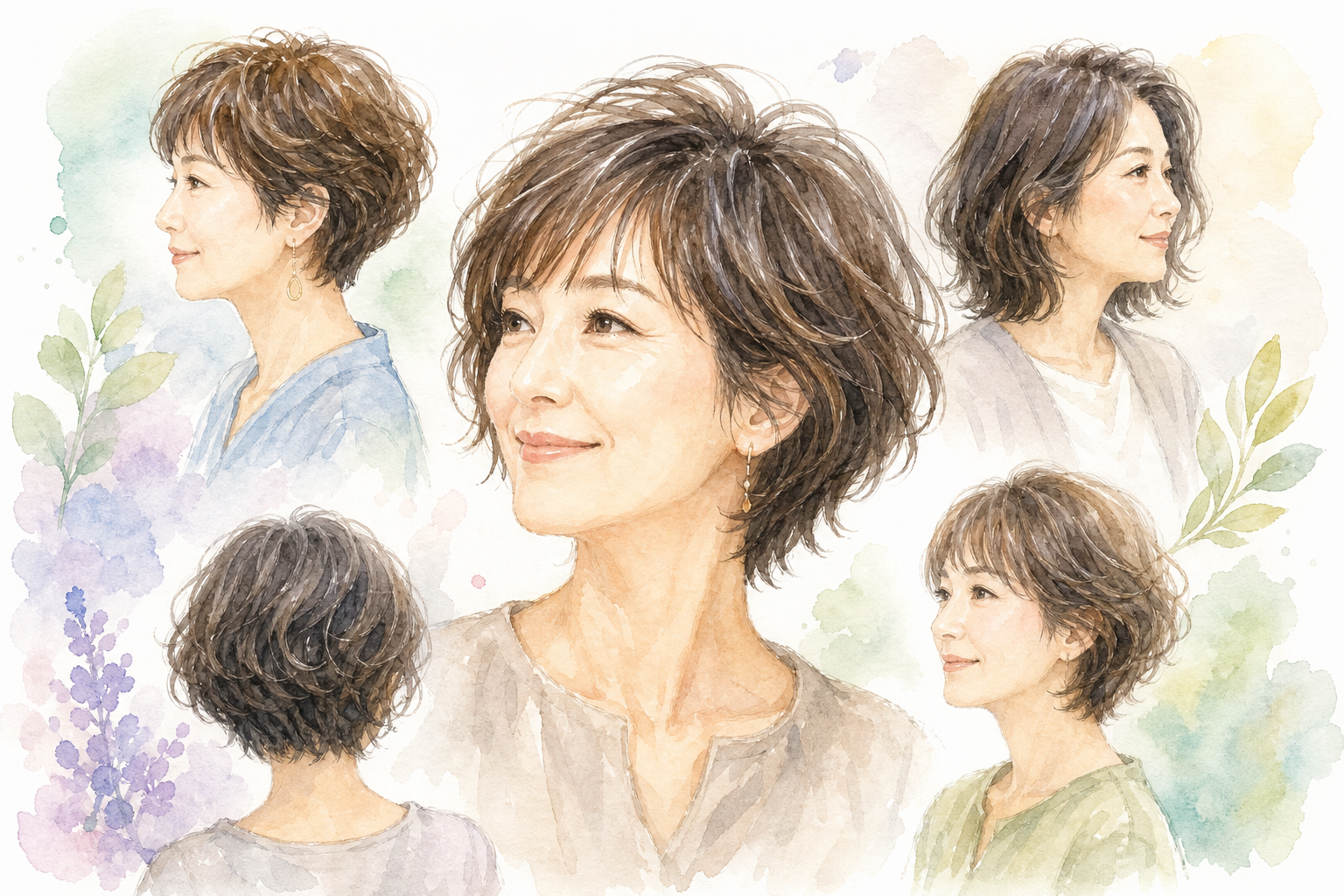 具体的にどう変わる？長さ別・くせ毛スタイルの実例