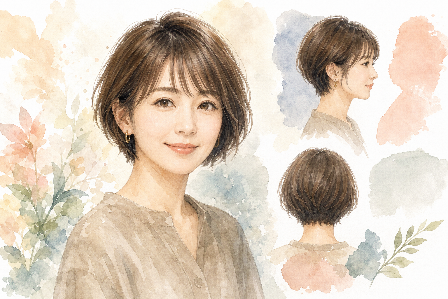 なぜ40代に前髪ありショートボブが向いているの？