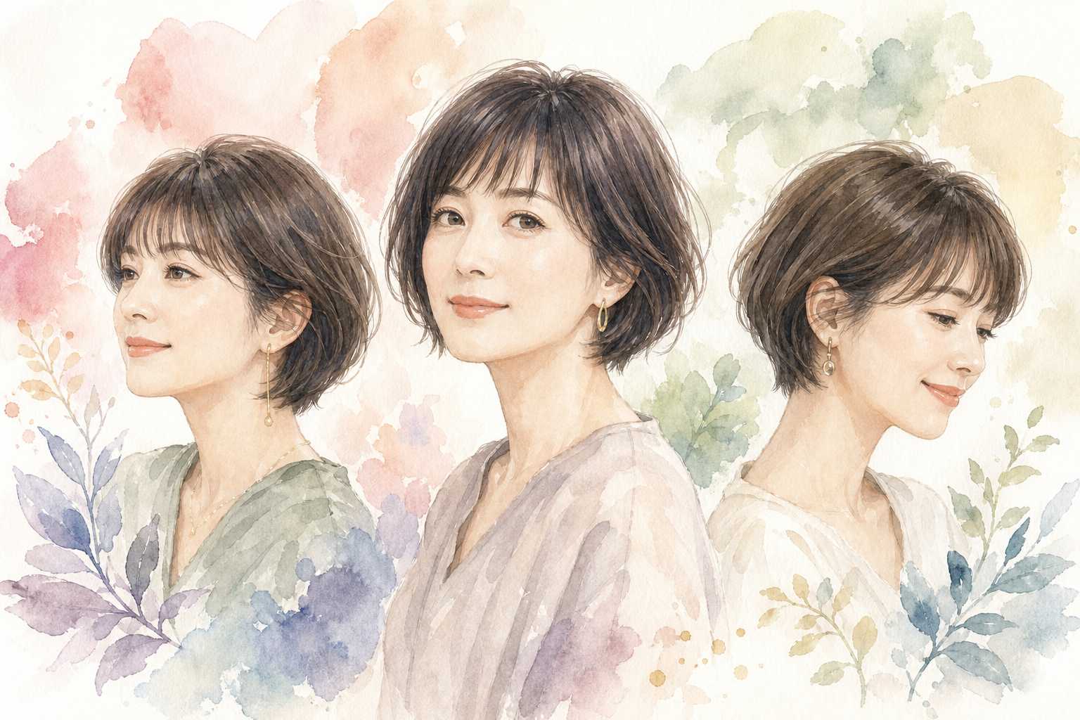 具体的なスタイル例を3つご紹介します