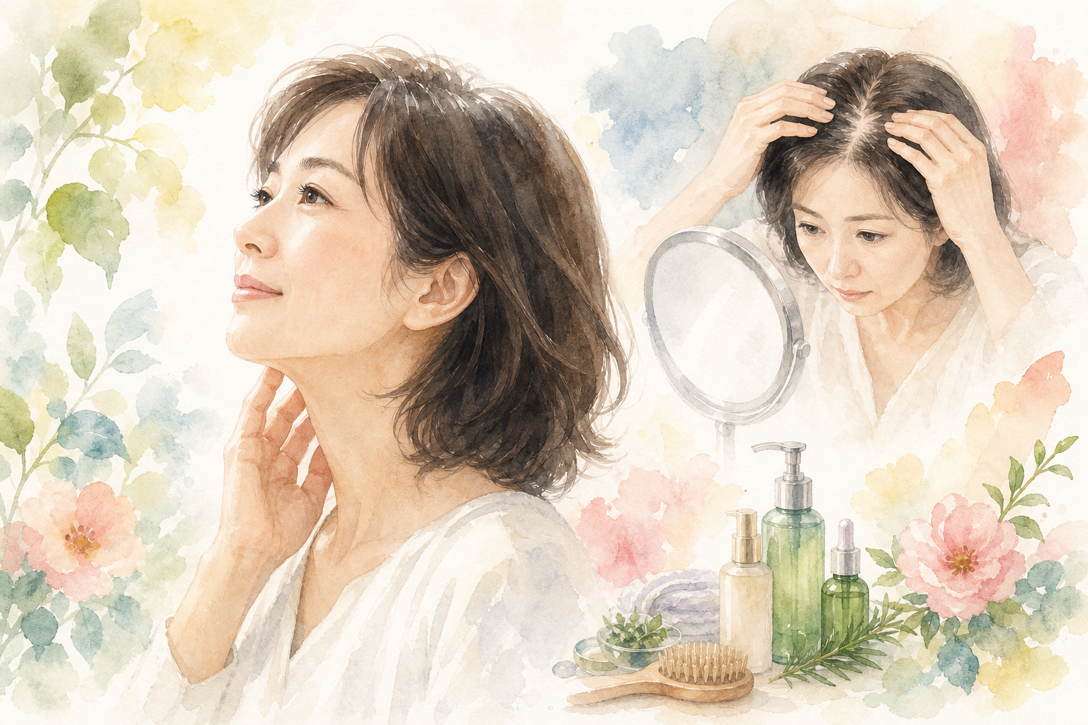 40代女性の薄毛は「改善できる」ということ