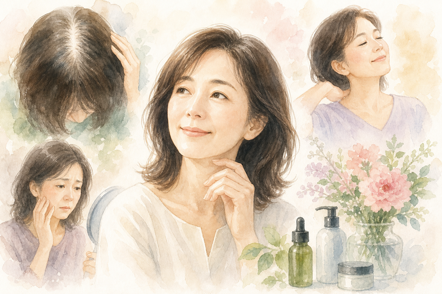 なぜ40代になると薄毛が気になり始めるの？