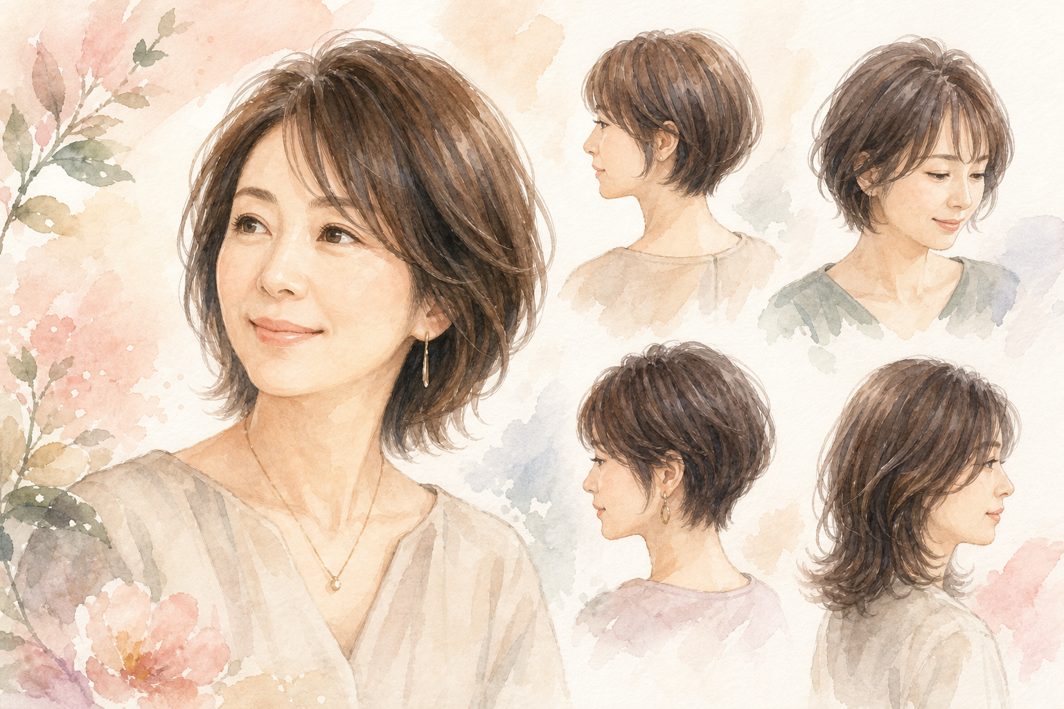 40代女性の薄毛には「似合うシルエット」でカバーするのが正解