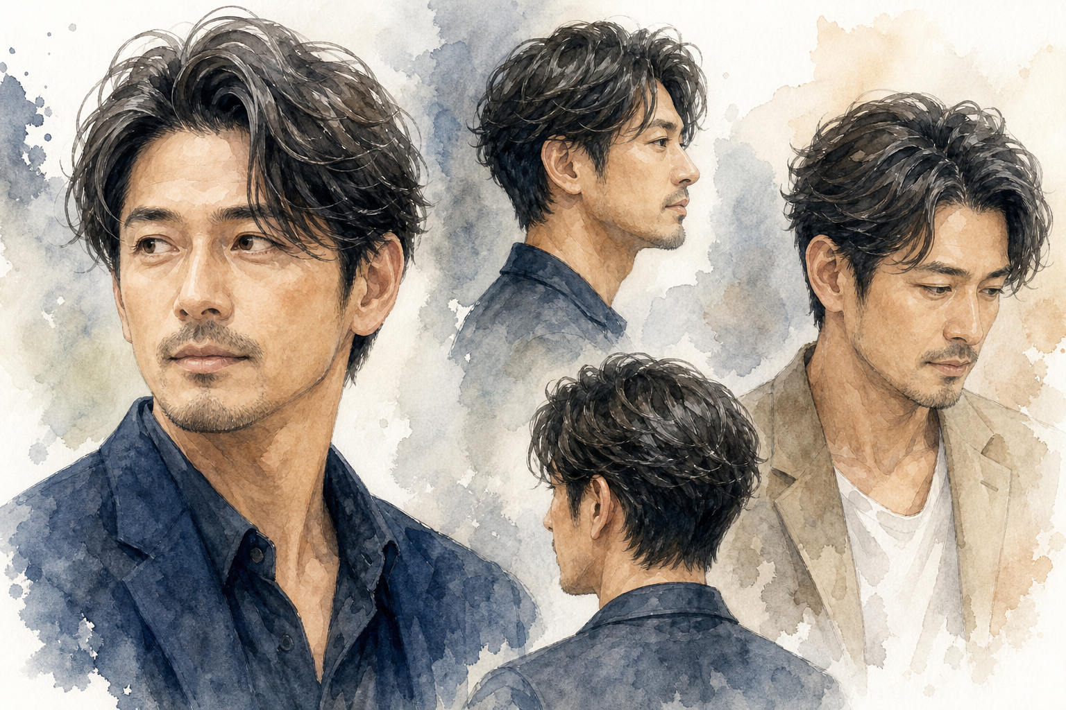 40代の色気は「清潔感+抜け感+大人の余裕」で作れます