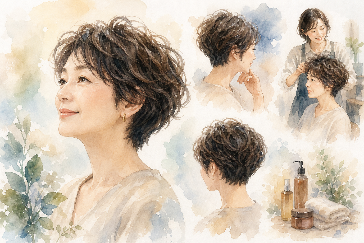 美容師さんへの上手な伝え方と、カットのポイント