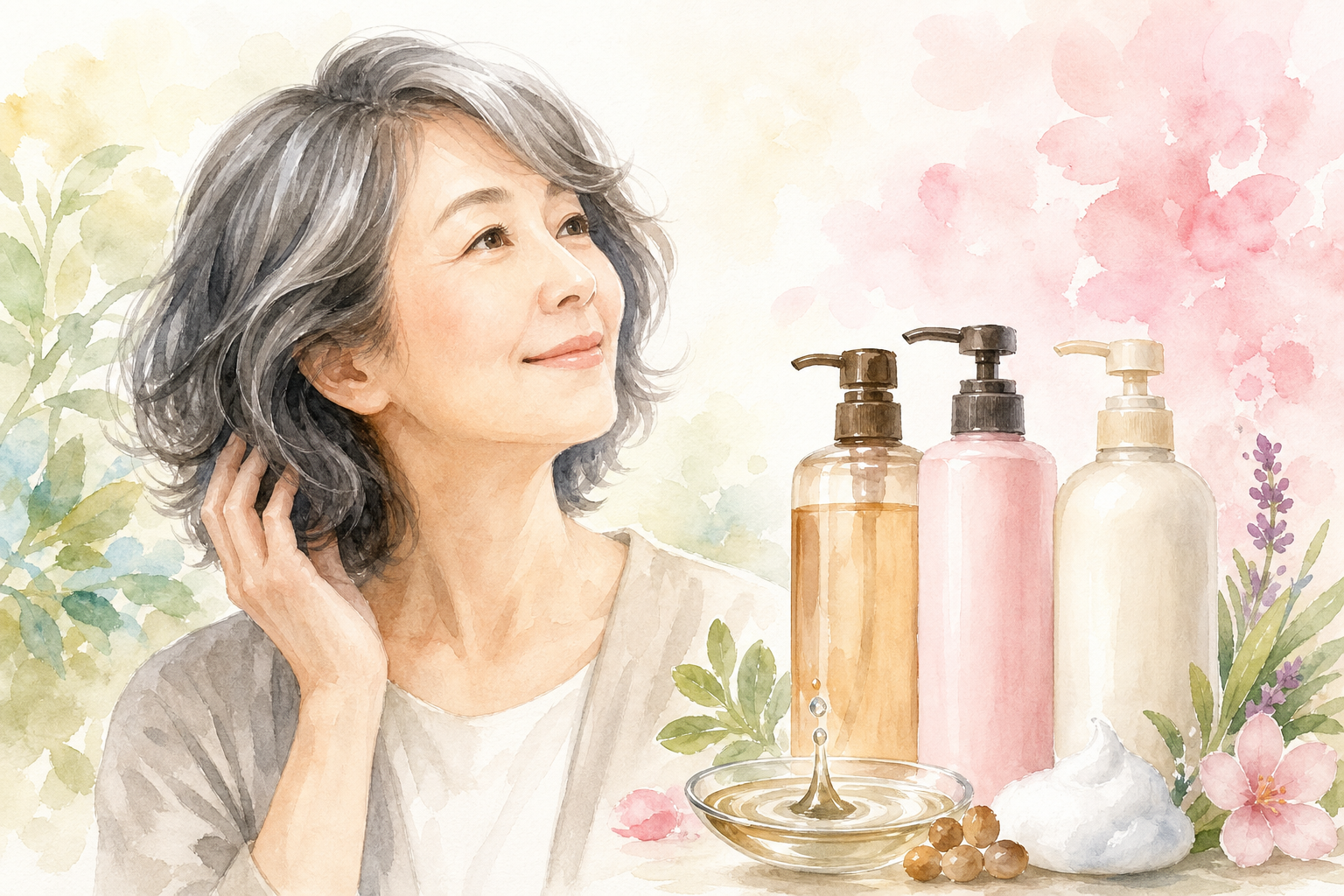 なぜ60代女性には「アミノ酸系＋保湿＋ボリュームケア」が必要なの？