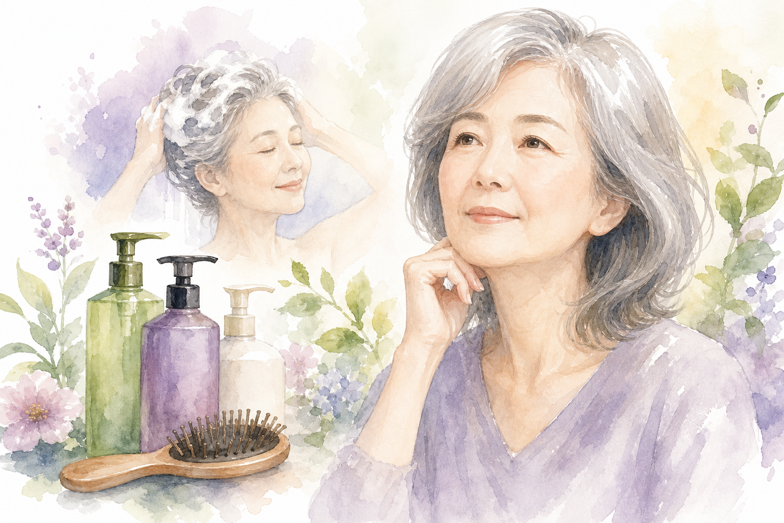 なぜ60代になると抜け毛・薄毛が増えるのでしょう？