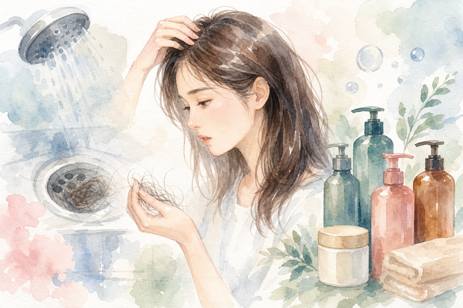 女性の抜け毛対策に市販シャンプーは有効です（ただし目的を正しく理解して）