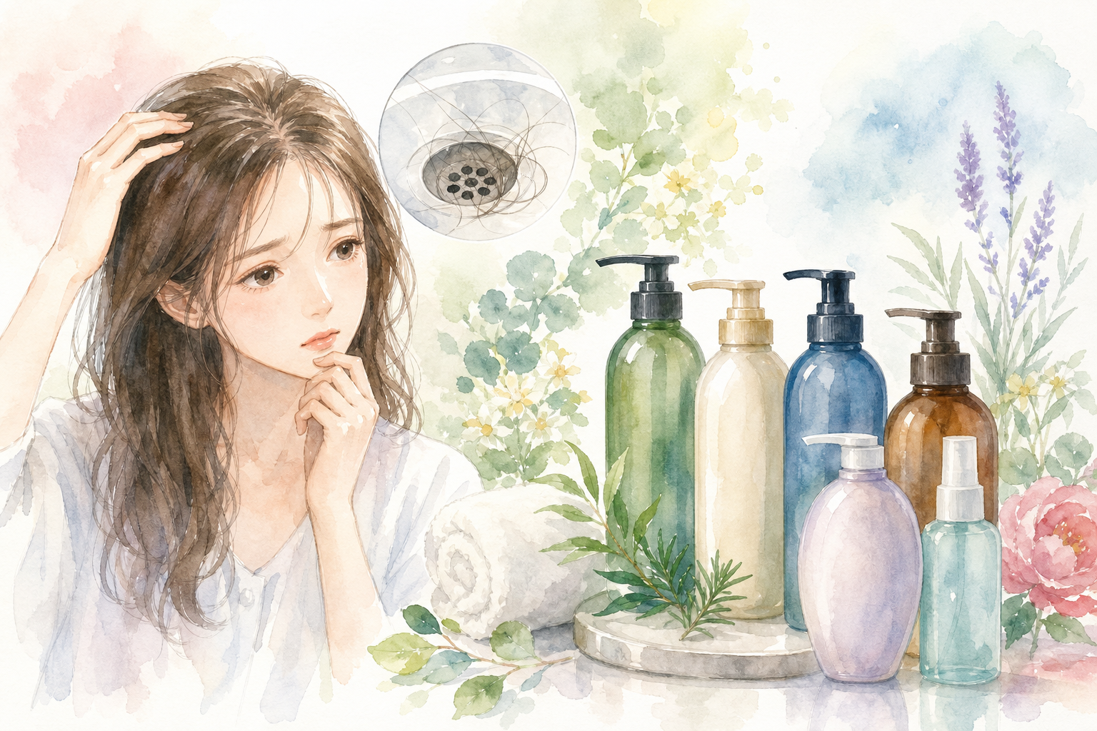 タイプ別・女性向け市販シャンプーの具体的なイメージ