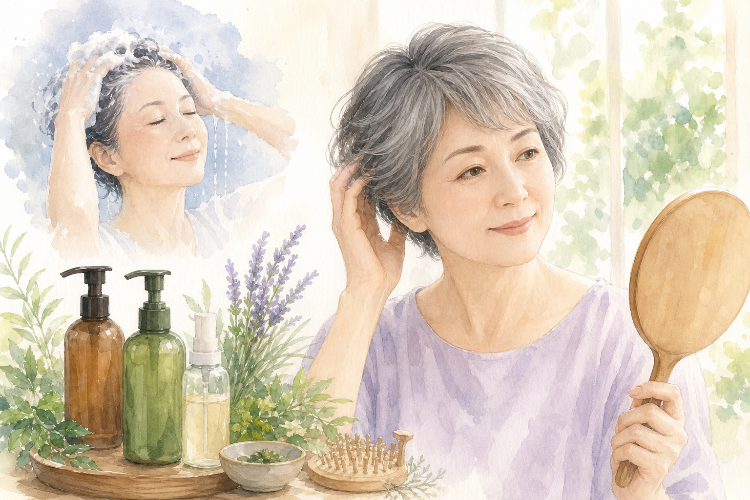 シャンプー以外にも意識したいポイントがあります