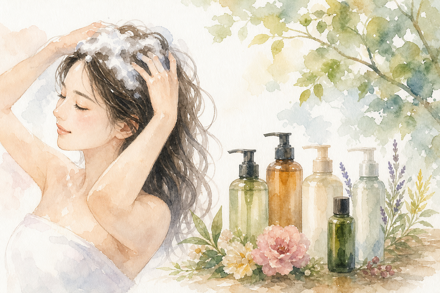 女性の育毛シャンプーは「頭皮環境を整える土台づくり」が目的