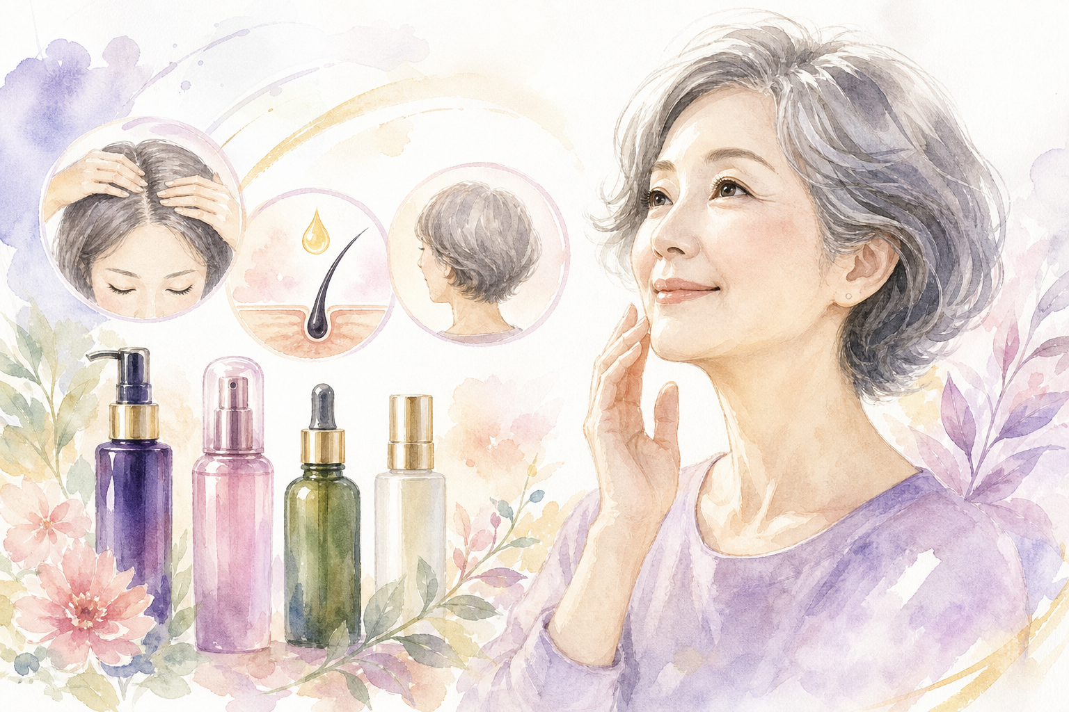なぜ60代女性には特別な育毛剤が必要なの?