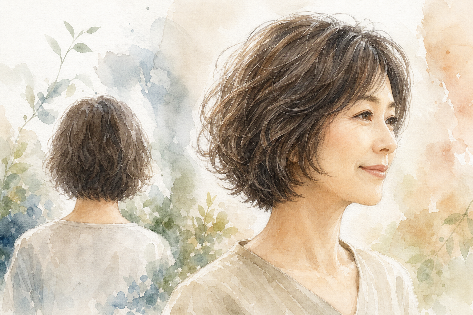なぜ50代のくせ毛・多毛にボブが向いているの？