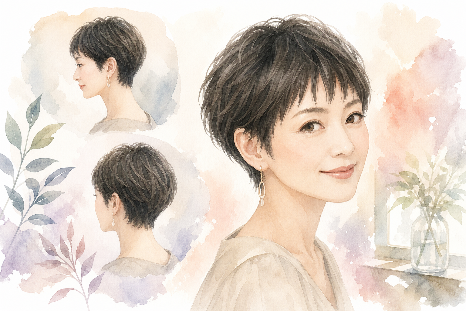 40代女性に「前髪ありベリーショート」は似合う？結論はYES