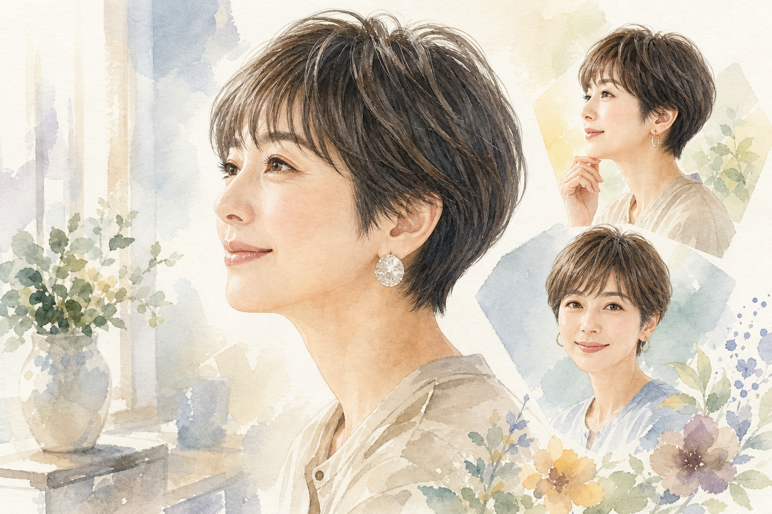 なぜ「前髪ありベリーショート」が40代に合うのか