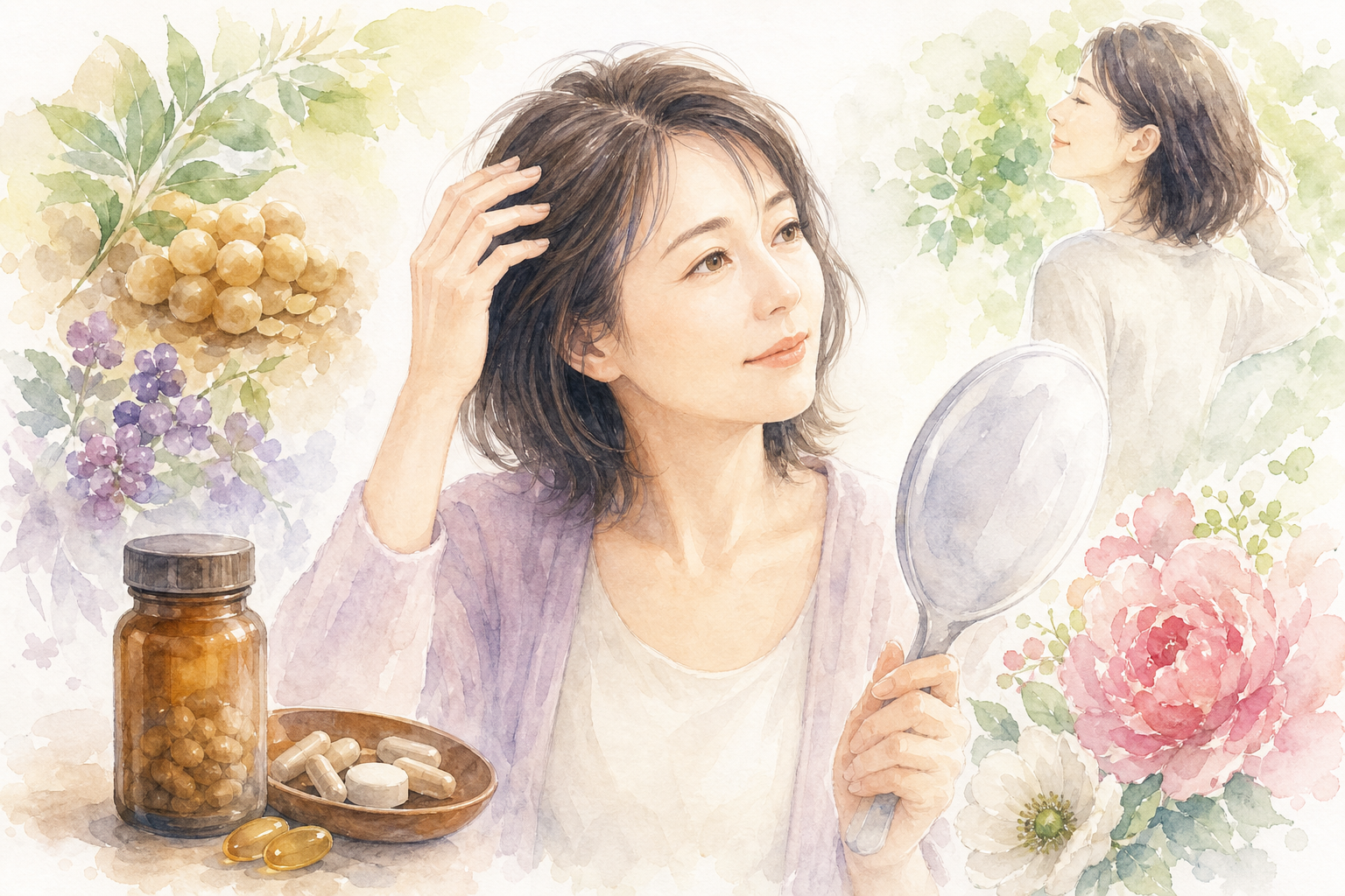 なぜ40代から急に髪のボリュームが落ちるのか?