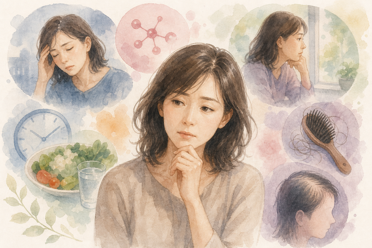 なぜ40代女性は薄毛になりやすいの？原因を詳しく解説