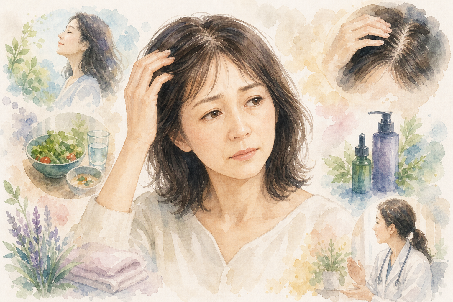 なぜ40代になると薄毛になりやすいの？原因を知ることが大切な理由