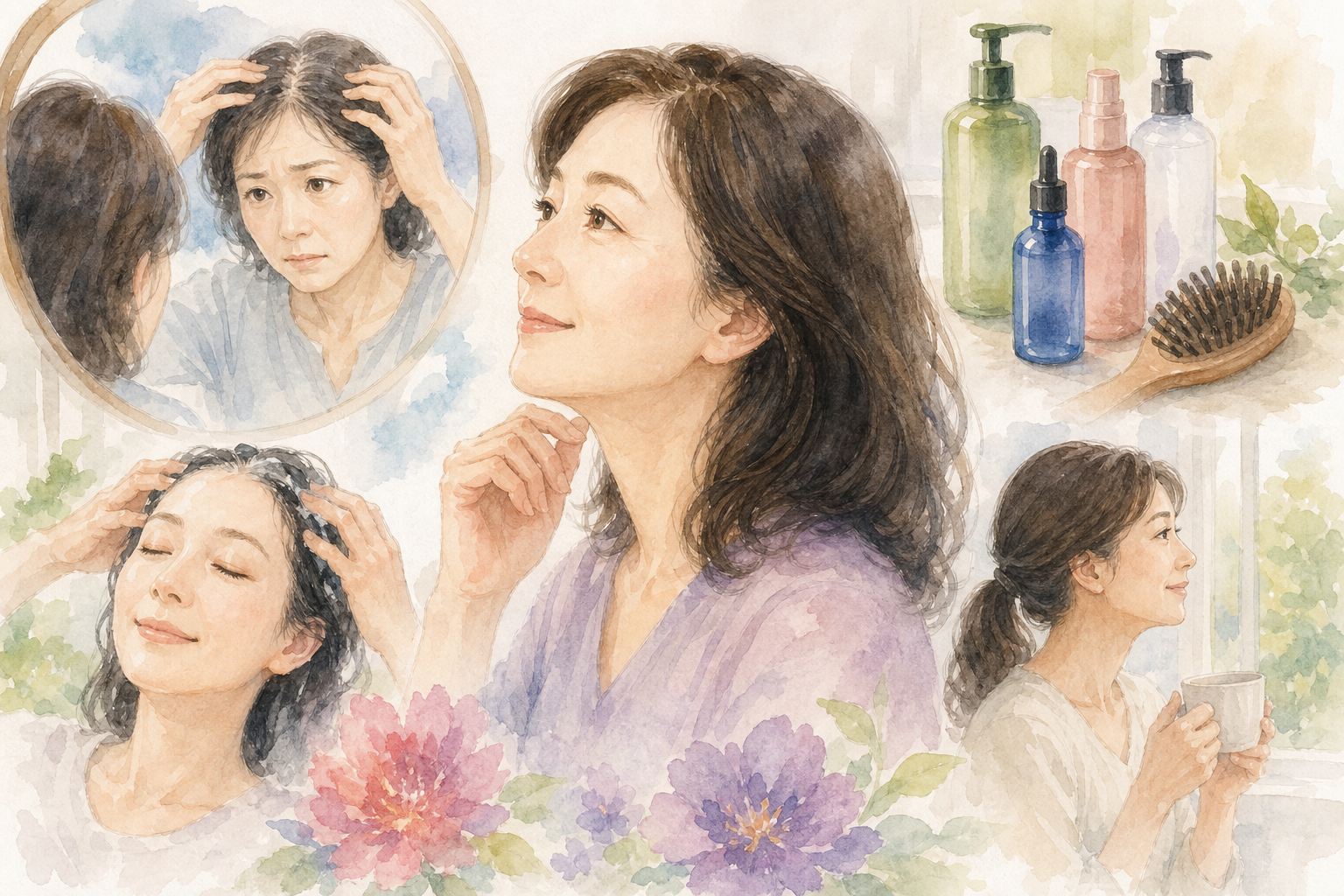 40代女性の薄毛対策、まとめ