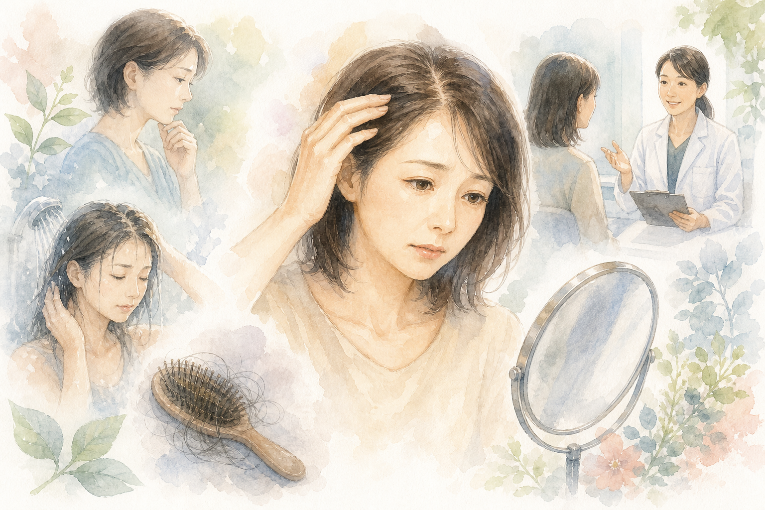 なぜ40代になると薄毛が気になり始めるのか