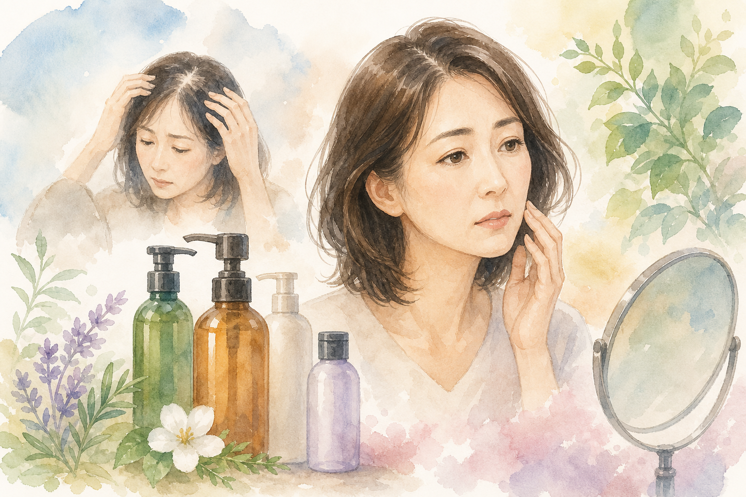 なぜ40代になると抜け毛が増えるの？その原因を知っておこう