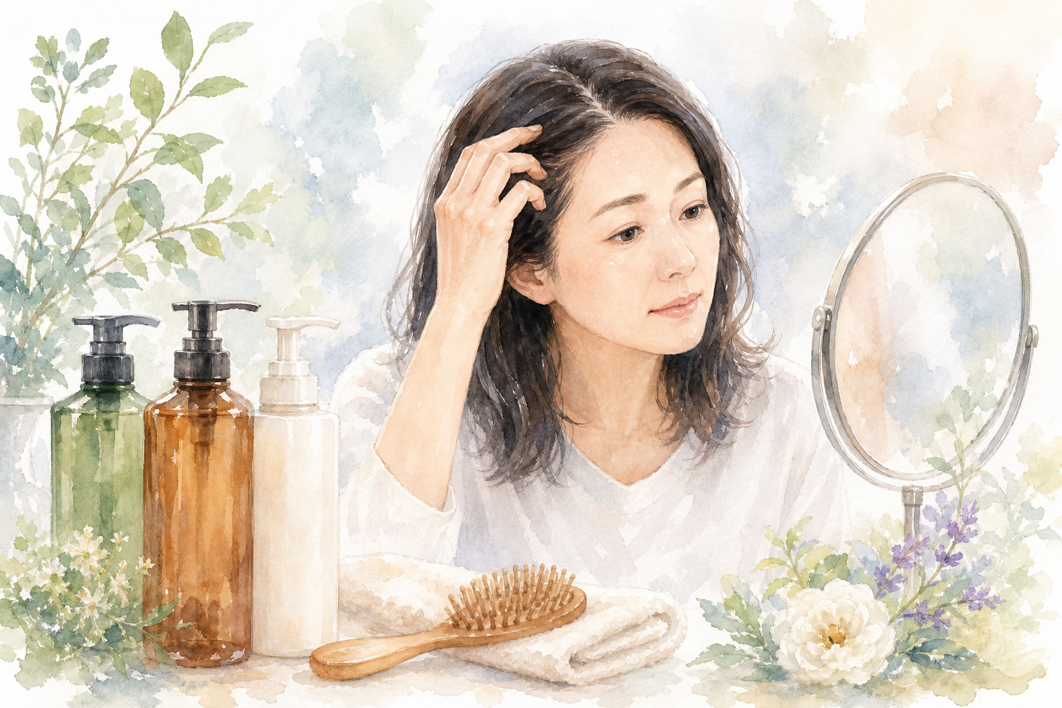 40代女性が市販シャンプーを選ぶときの6つのポイント
