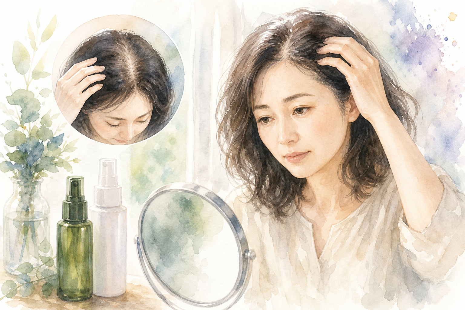 40代女性の薄毛に育毛剤は"意味がある"、ただし目的を正しく理解することが大切