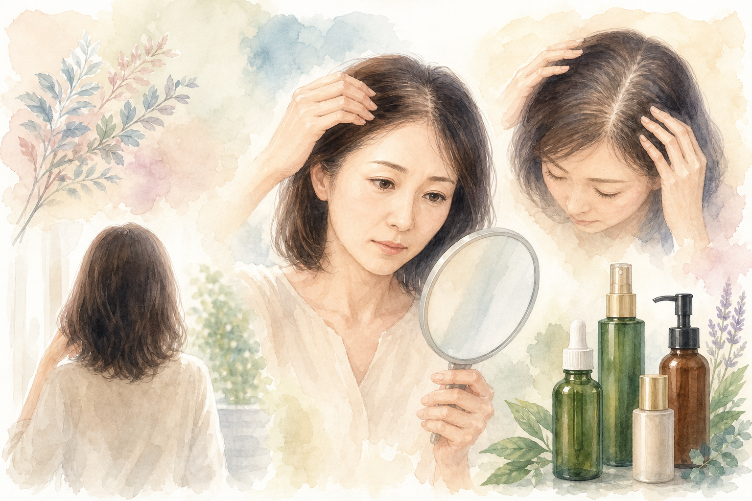 なぜ40代女性は薄毛・抜け毛に悩みやすいの？