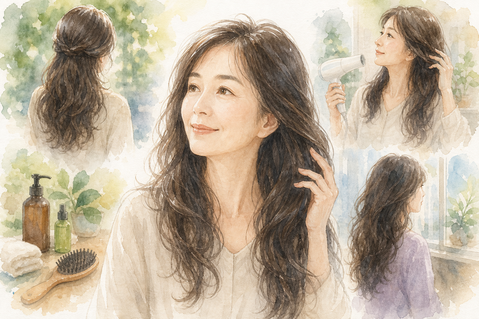 それでもロングを楽しむための工夫：5つのポイント