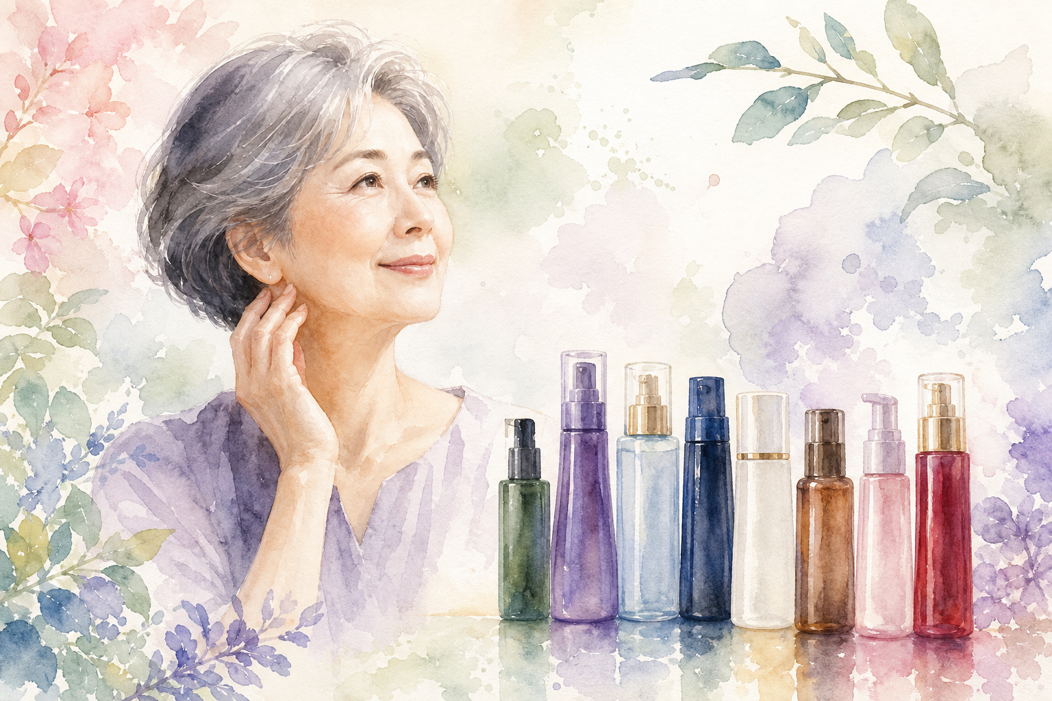 60代女性の育毛剤ランキング、定番はこの8選