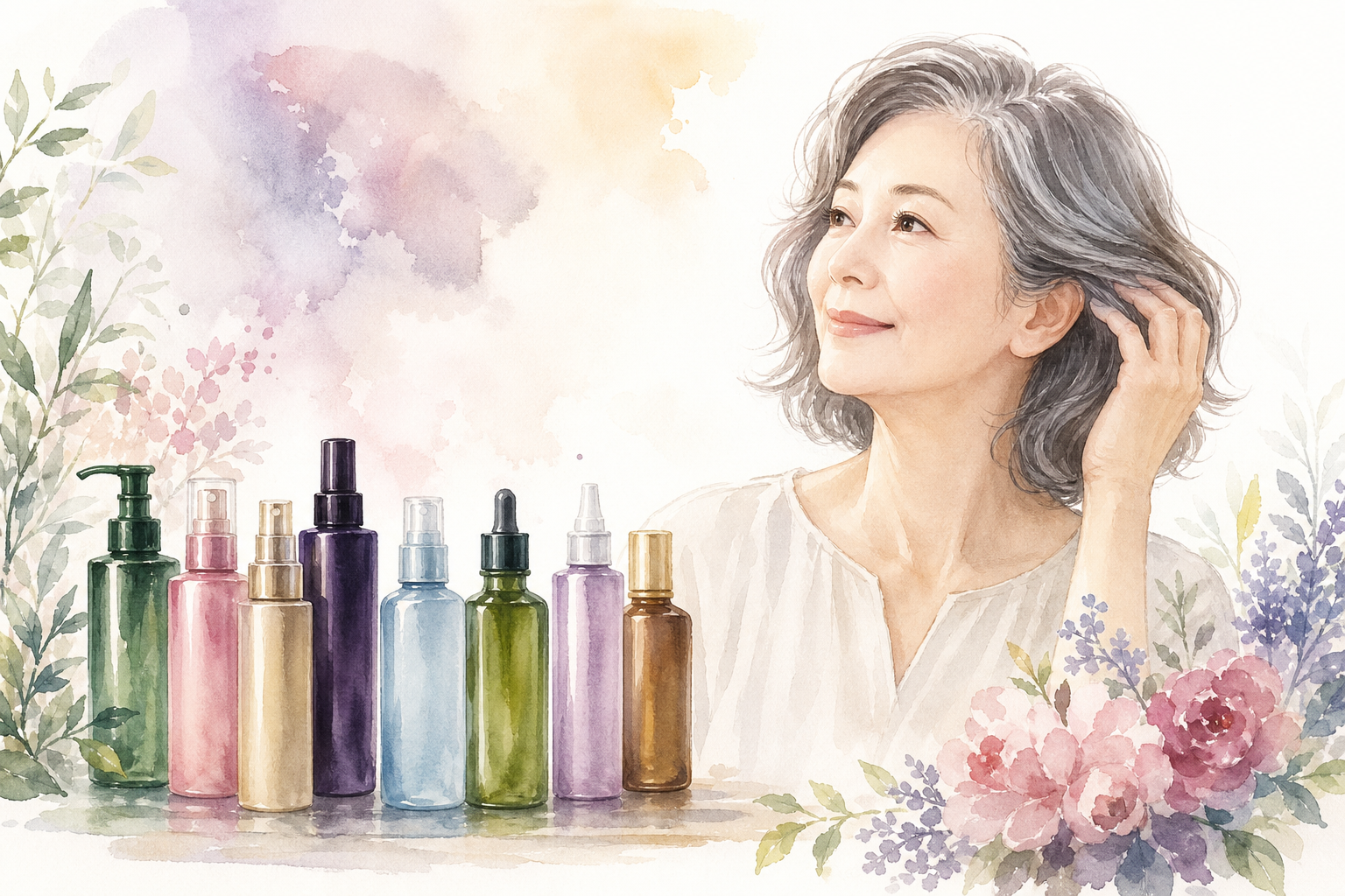 60代女性育毛剤ランキング上位の定番商品を詳しく紹介