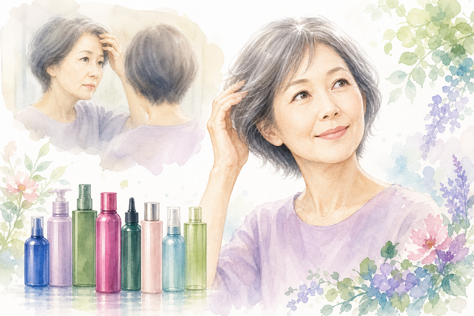 ドラッグストアで買える育毛剤も選択肢のひとつ
