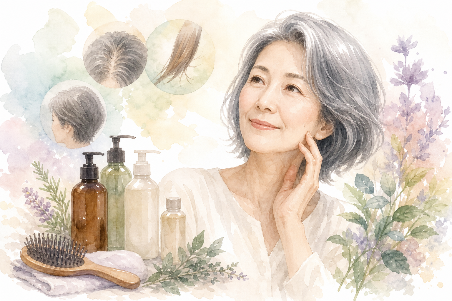 なぜ60代になると今までのシャンプーが合わなくなるの？
