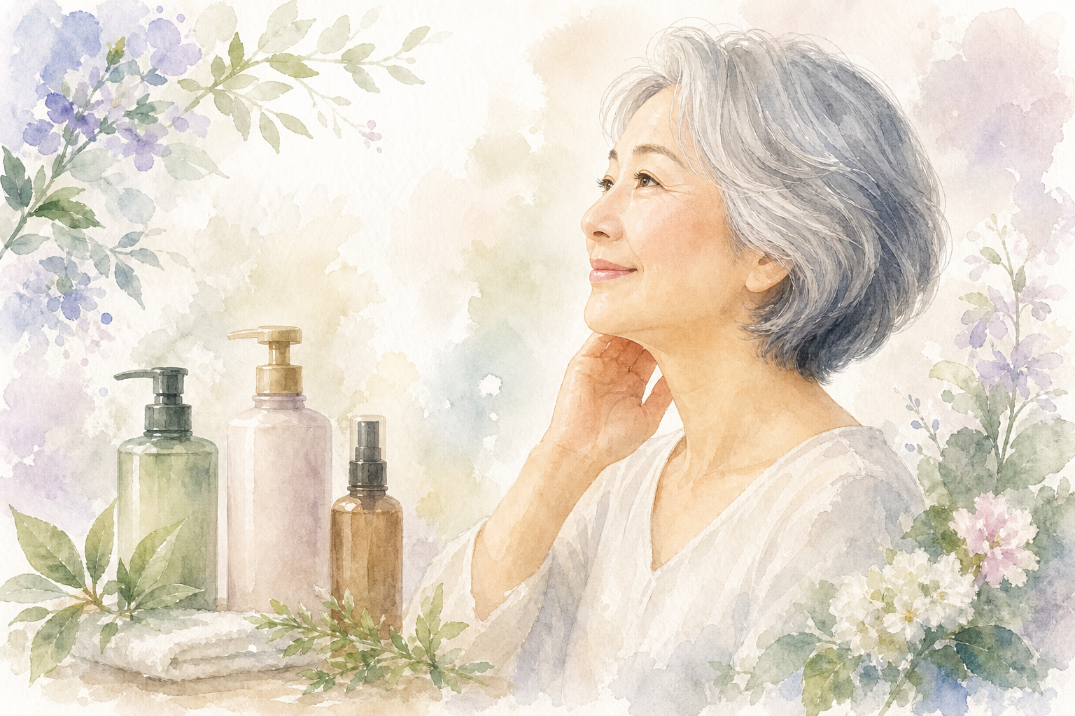 60代女性が知っておきたいシャンプーの正しい使い方