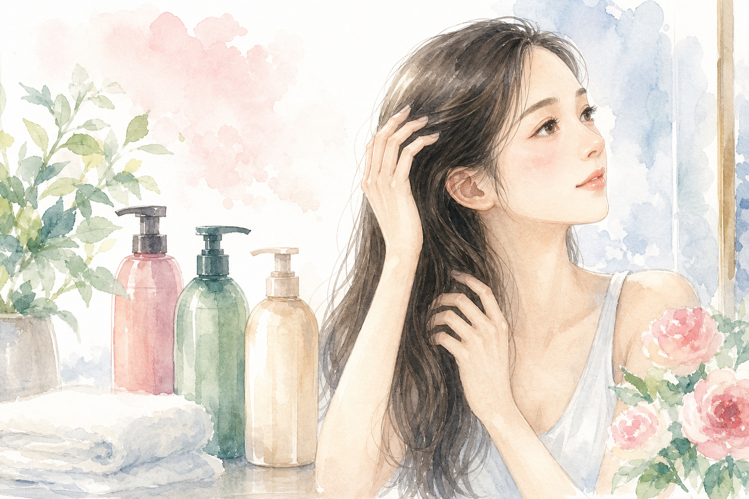 薄毛が気になる女性に市販シャンプーが役立つ理由