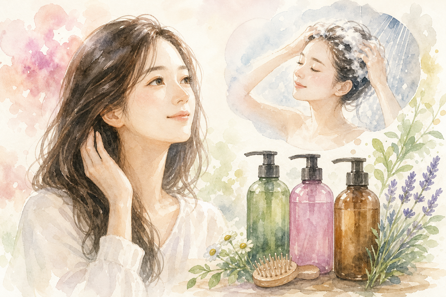 シャンプーの使い方も大切なんです