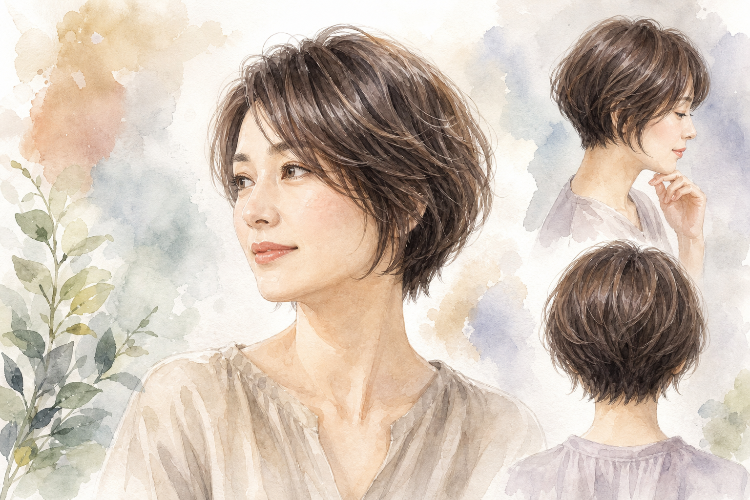 なぜショートボブが40代のくせ毛・多毛に向いているのか