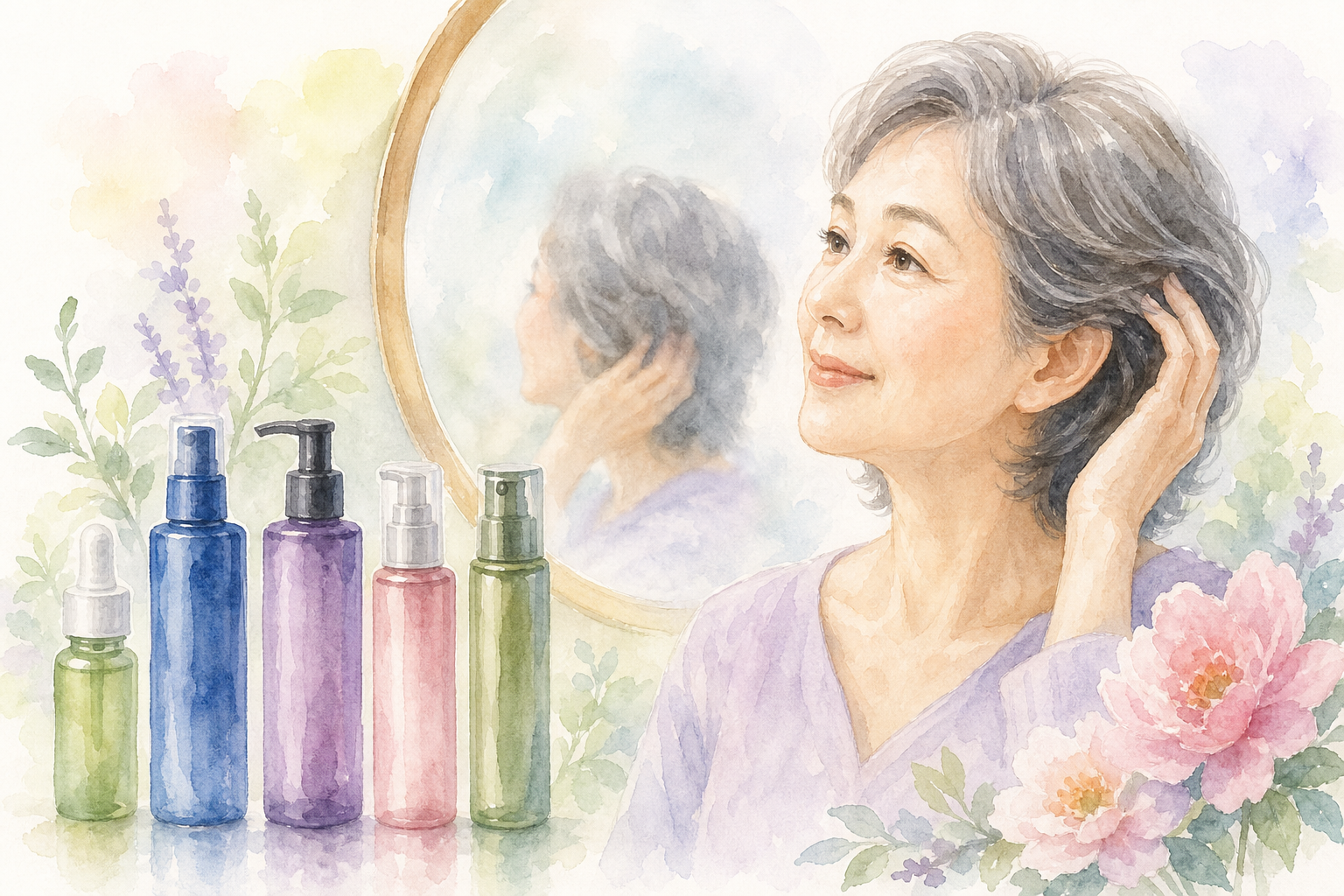 60代女性に育毛剤は効果的？まずは結論からお伝えします