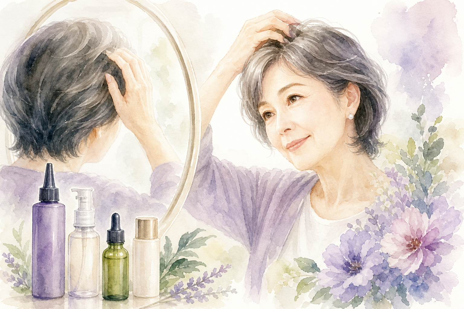 なぜ60代女性に育毛剤が必要なの？その背景を知っておこう