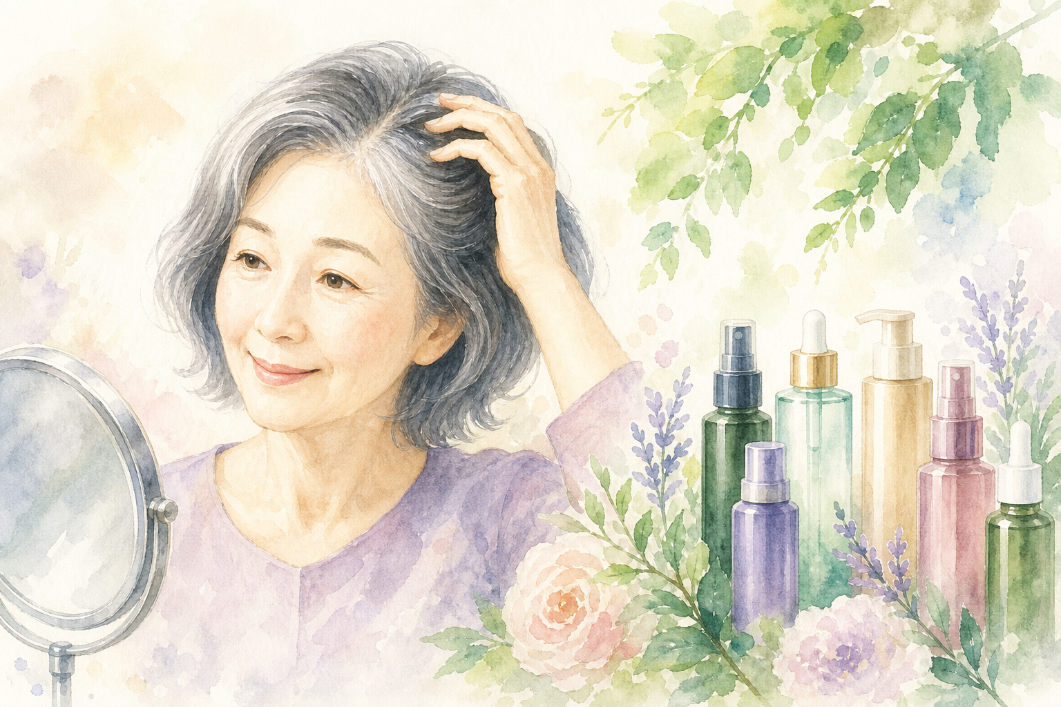 60代女性におすすめの育毛剤ランキング【厳選6選】