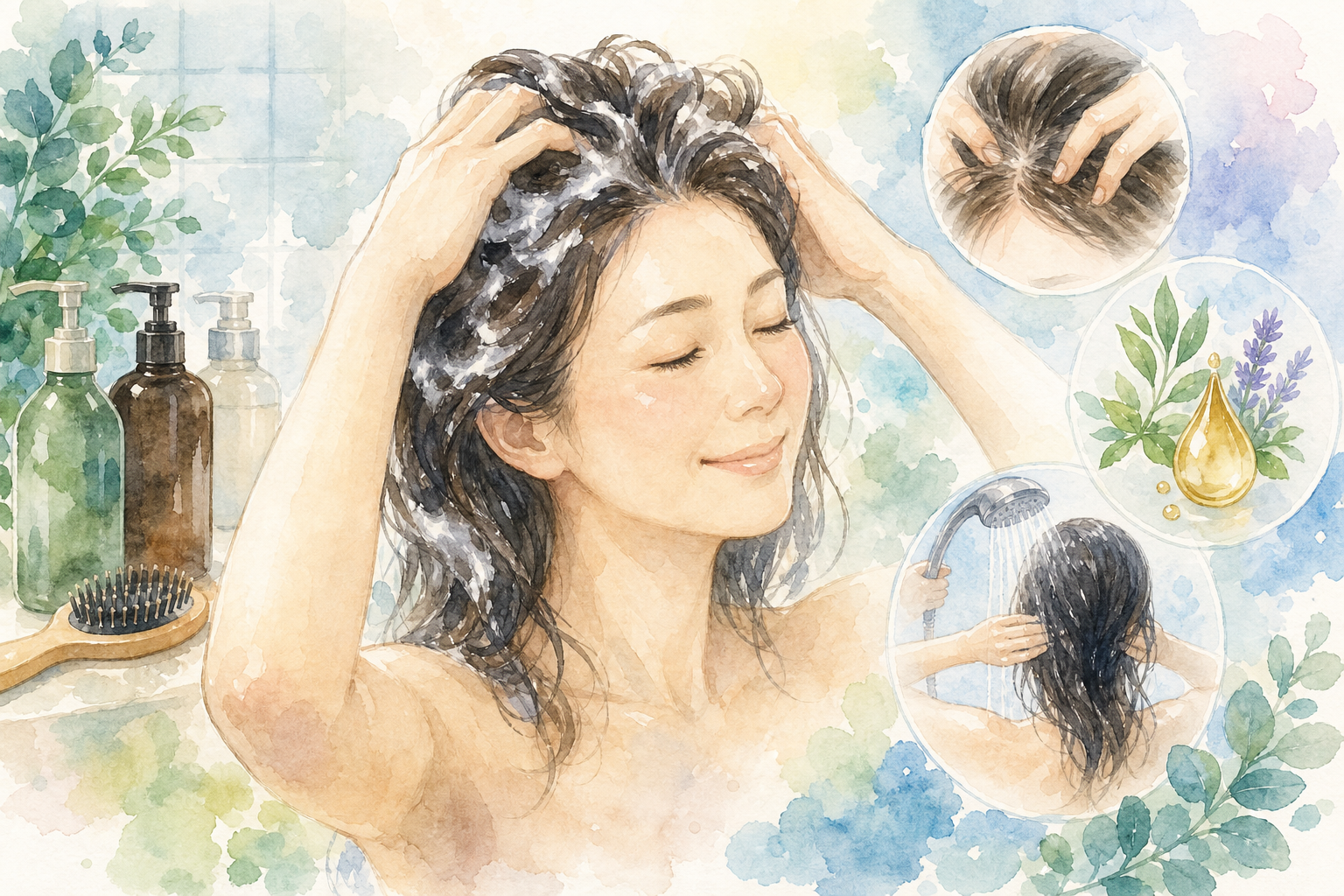 今夜から実践できる「抜け毛を悪化させないシャンプーのやり方」