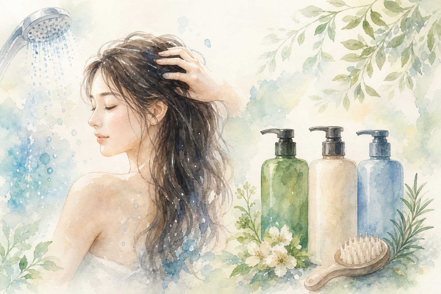 女性の抜け毛対策には「低刺激＋頭皮ケア成分」配合の市販シャンプーがおすすめ