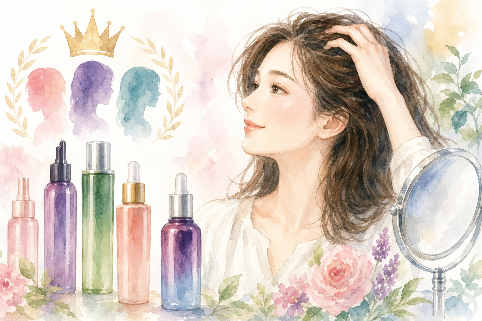楽天市場でよく見られる女性向け育毛剤、主な人気商品をご紹介します