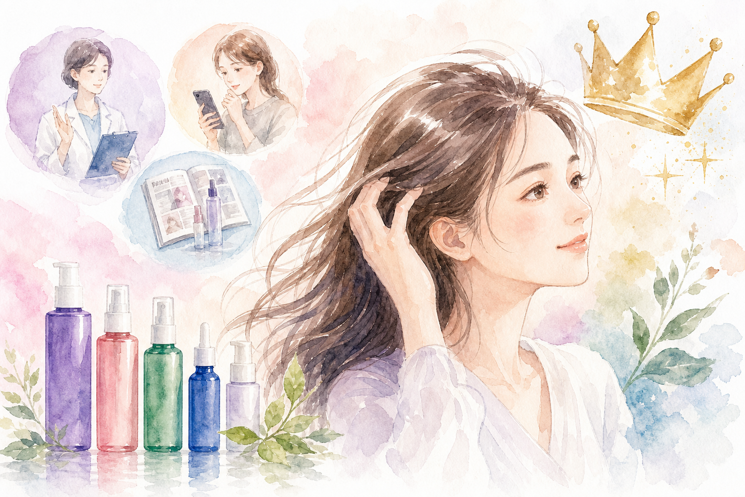 2026年版・女性用育毛剤の効果ランキング【3つの視点で比較】
