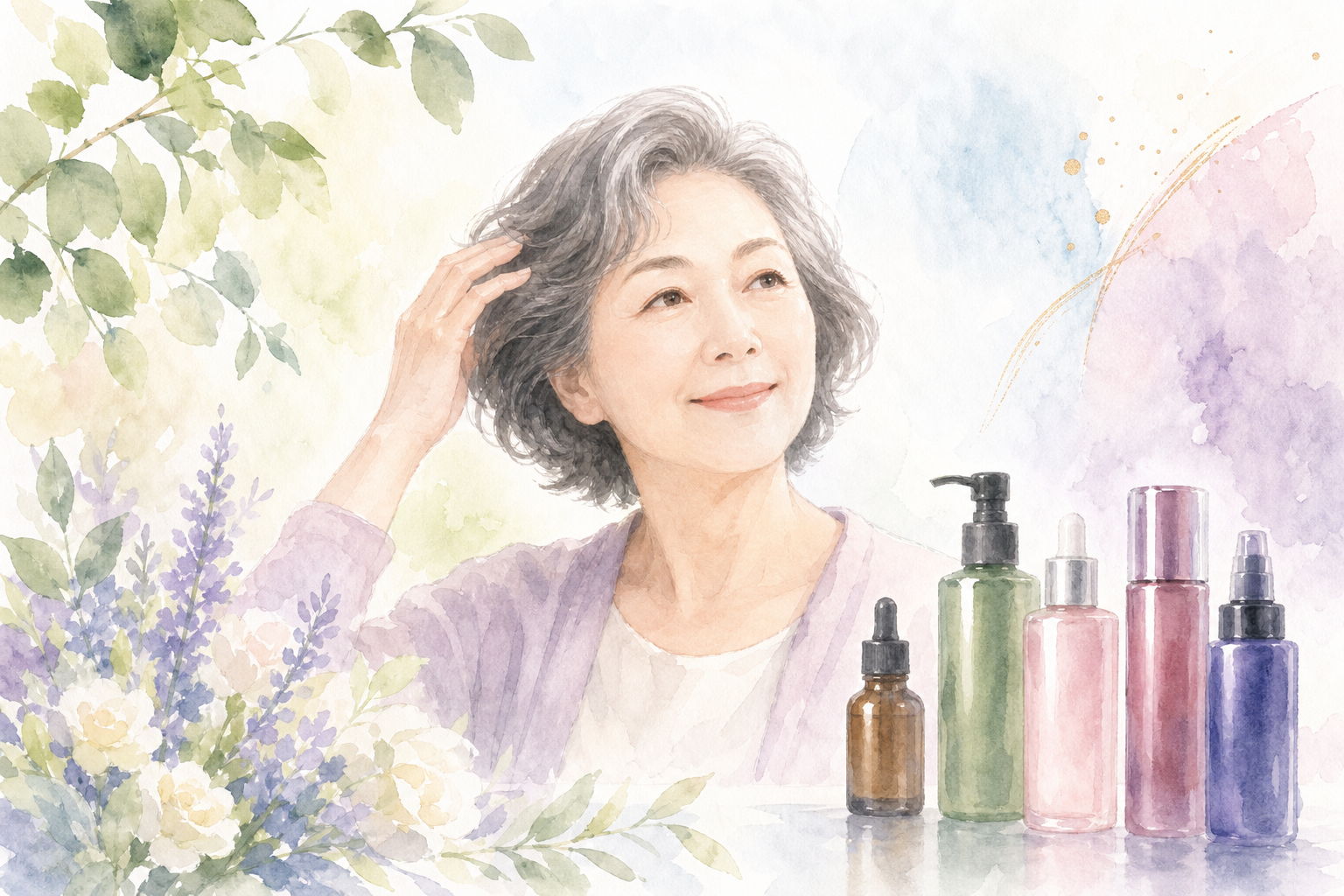 プロが選ぶ!60代女性向け育毛剤ランキング上位の具体例