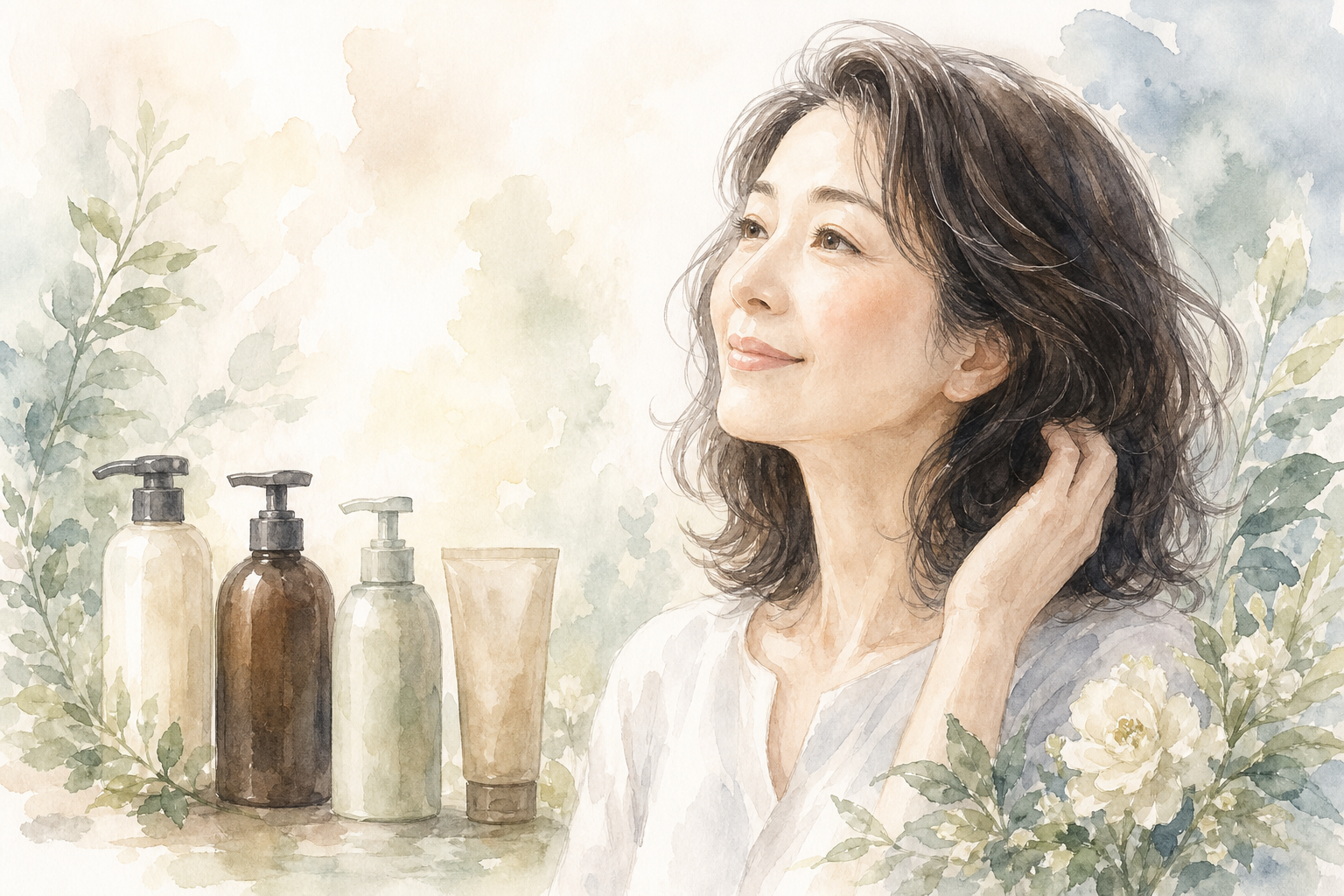 50代女性のくせ毛には「エイジングケア×くせ毛ケア」の両立が大切
