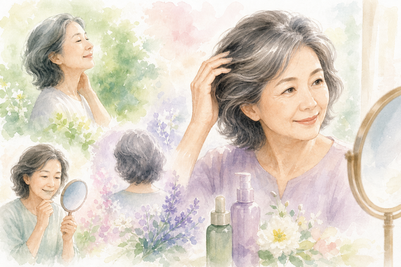 なぜ60代になると薄毛が気になりやすくなるの?