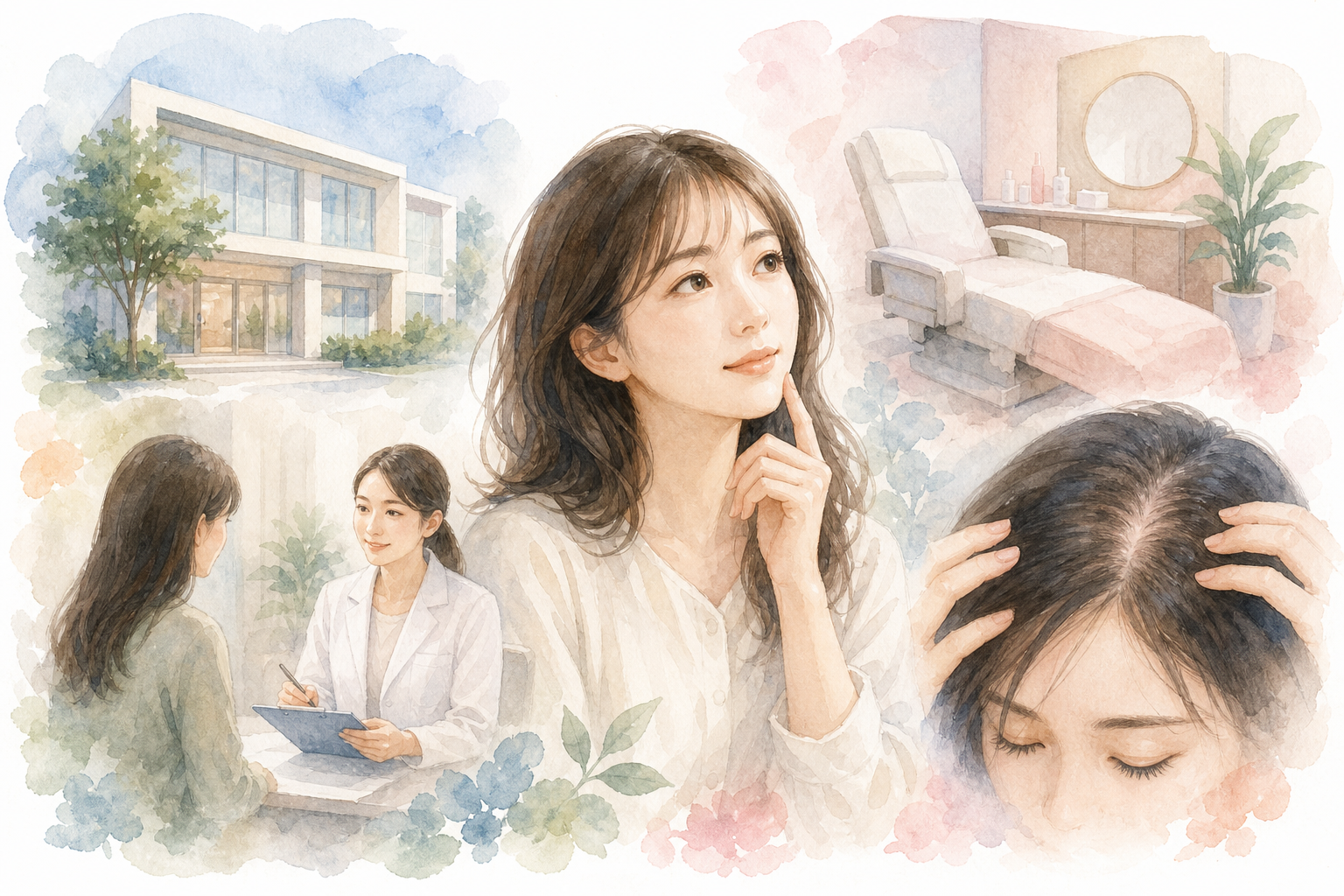 岡山で女性が薄毛治療を始めるときに知っておきたいこと